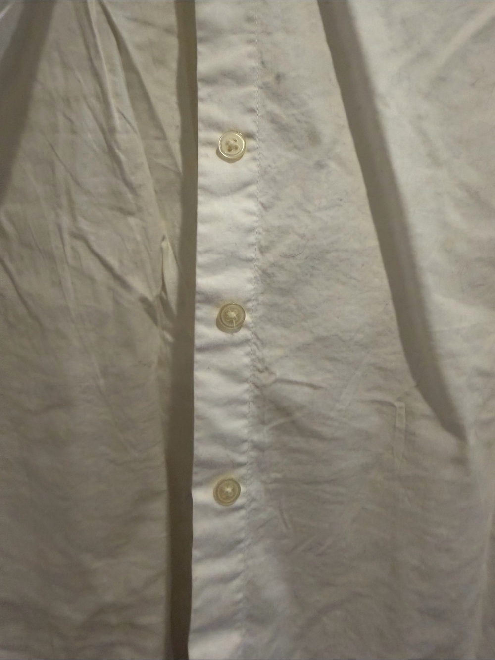 Loft | White Embellished Collar Button-Up Shirt - Size S - Picture 5 of 5